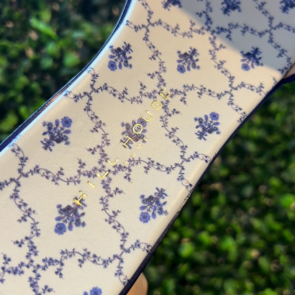 Hill House Home The City Summer Slide Blue Botanical 8 - Picture 10 of 14